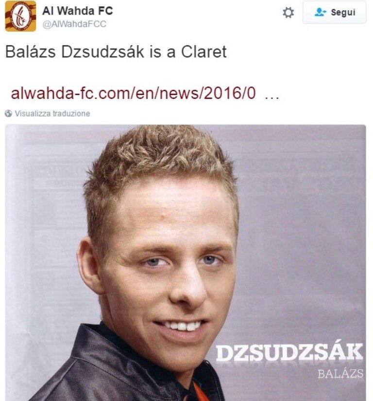 Ufficiale: Dzsudzsak vola negli Emirati, all’Al Wahda article-post