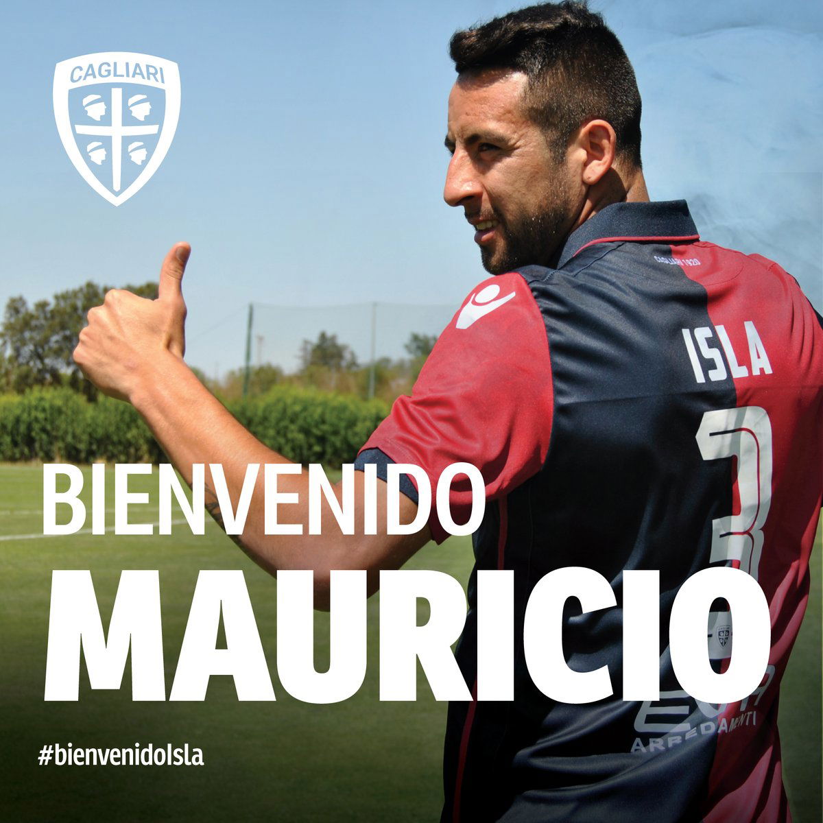 Ora è anche ufficiale: Mauricio Isla è un giocatore del Cagliari article-post