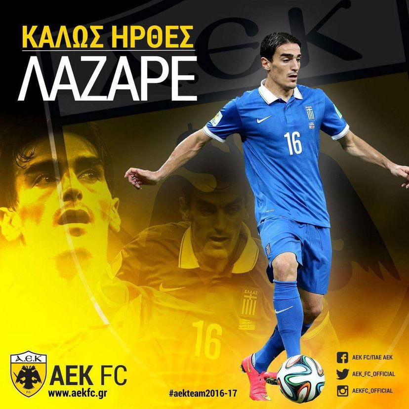 Ufficiale: Christodoulopoulos approda all’AEK Atene preview