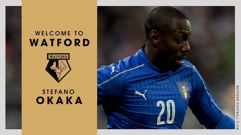 Ufficiale: Stefano Okaka al Watford preview