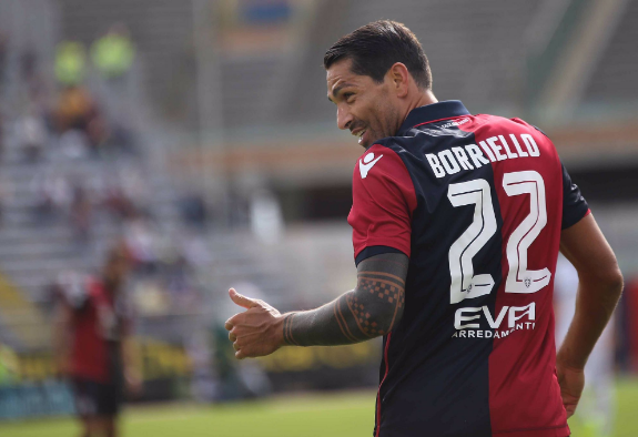 Borriello non convocato dal Cagliari c la Spal