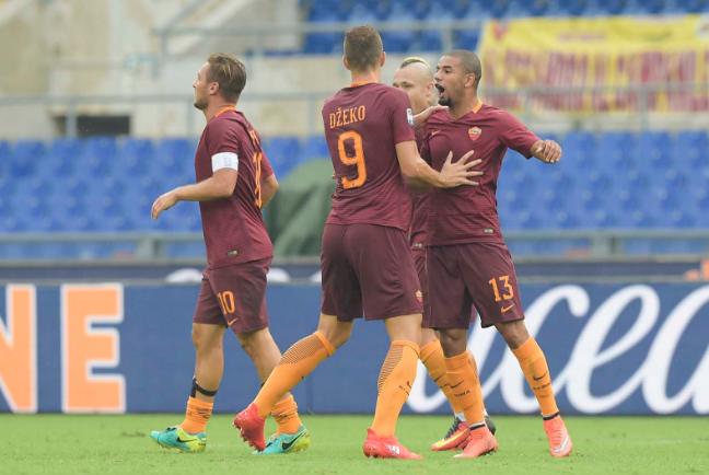 Dzeko segna, la Roma vince ancora: sono 14 i successi di fila in casa preview