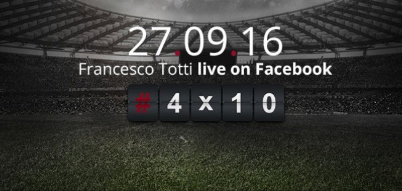 Dalla pagina Facebook a Topolino: fervono i preparativi per i 40 anni di Totti preview