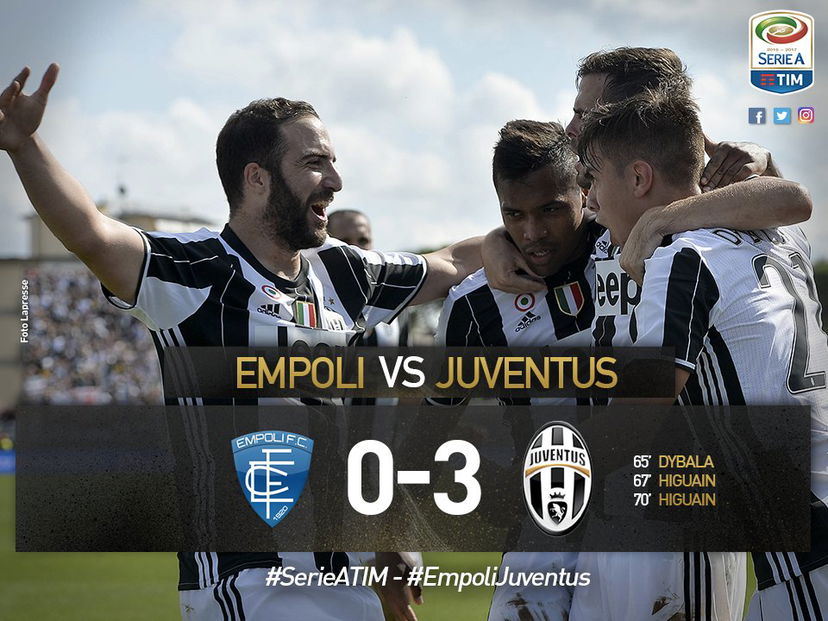 Juve, 5 minuti per trionfare in HD: 3-0 a Empoli preview
