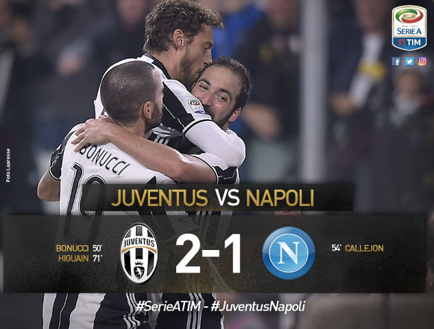 Proprio Higuain, amarissimo Napoli: Juve a più 7 preview