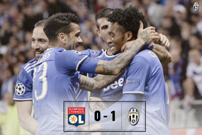 San Buffon e magia di Cuadrado: la Juve in 10 sbanca Lione preview