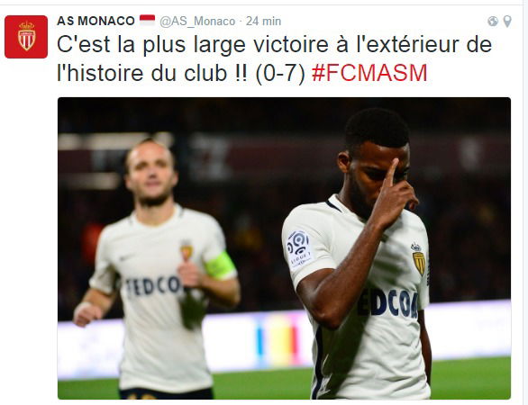 Ligue 1: Monaco da urlo, il 7-0 in casa del Metz è da record. Ecco perché preview