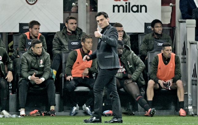 Montella: “Ho visto troppa frenesia, ma complimenti al Pescara. Non esiste un caso Bacca” preview