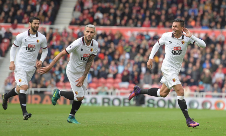 Premier: successo esterno per il Watford di Mazzarri, a segno Holebas. Middlesbrough ko preview