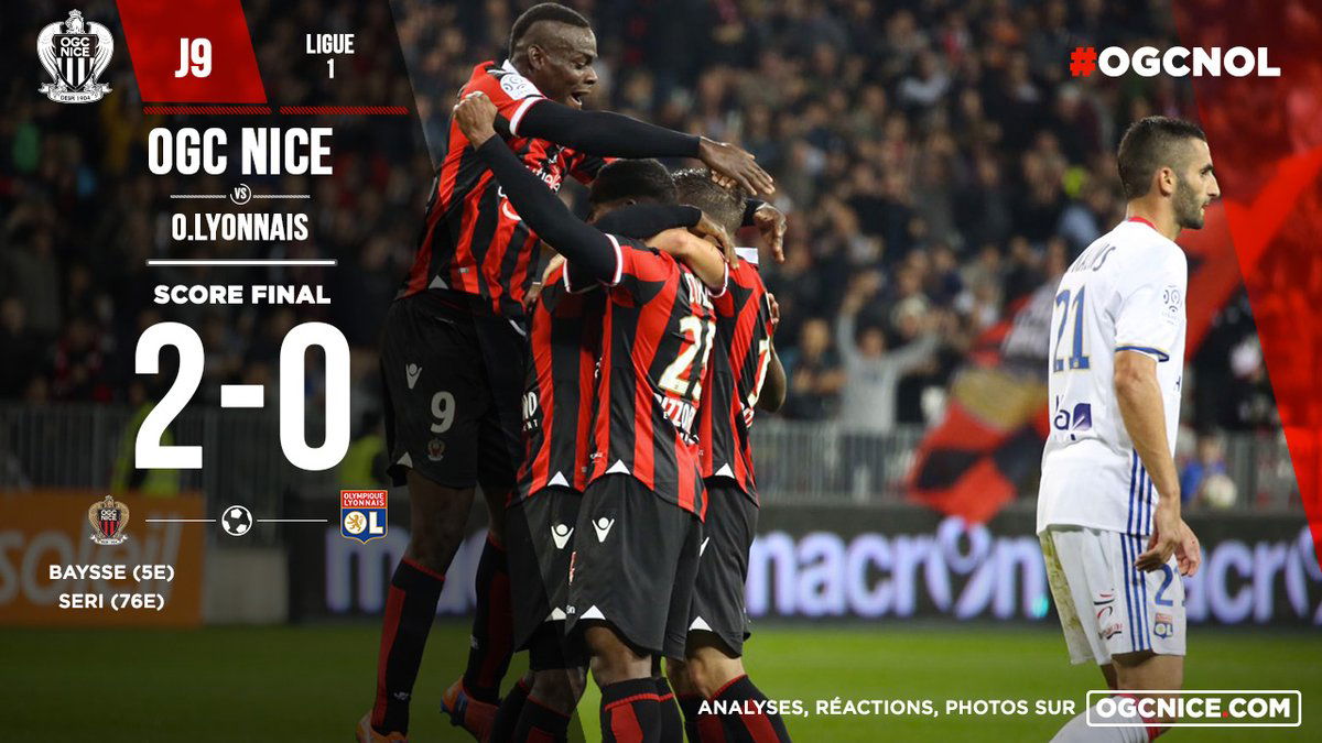 Ligue 1: Balotelli sbaglia un rigore contro il Lione, ma il Nizza va in fuga lo stesso article-post