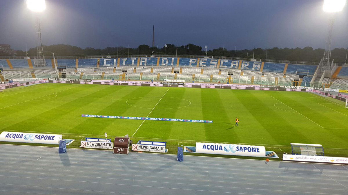 Pescara-Entella: le formazioni ufficiali article-post