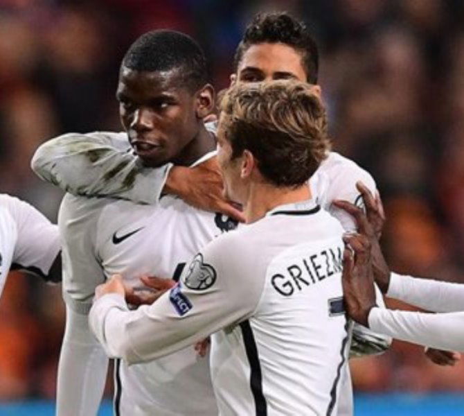 Pogba su Griezmann: “Conosco la sua storia, sono orgoglioso di lui. Il primo anno all’Atletico era frustrato…” article-post