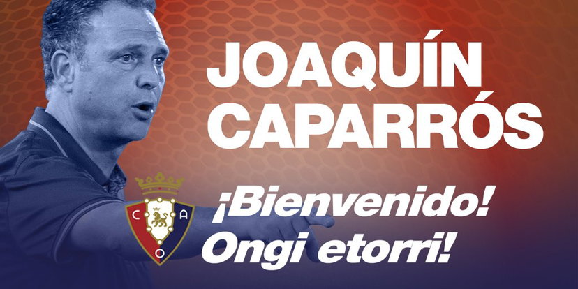 Ufficiale: Joaquin Caparros riparte dall’Osasuna preview