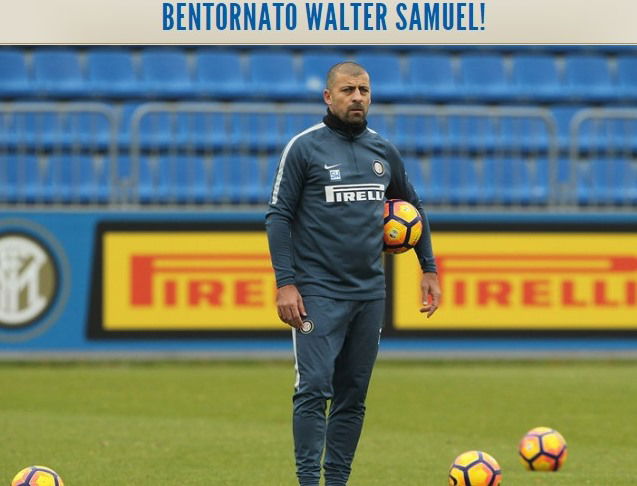 Ora è ufficiale: Walter Samuel torna all’Inter come collaboratore di Pioli preview