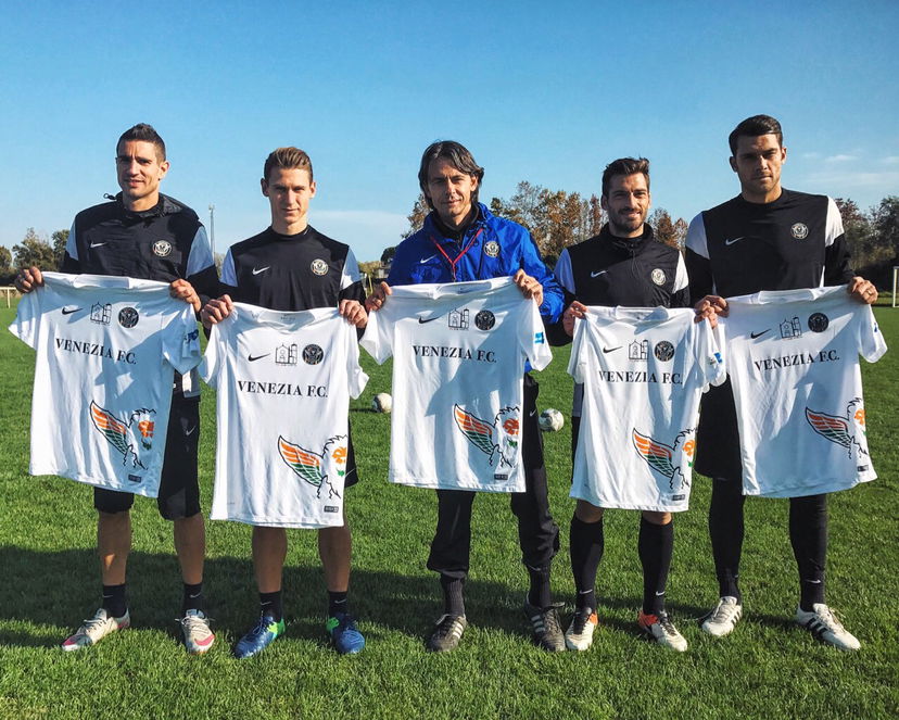 Il Venezia scende in campo per i terremotati di Norcia, domani maglie speciali da mettere all’asta preview