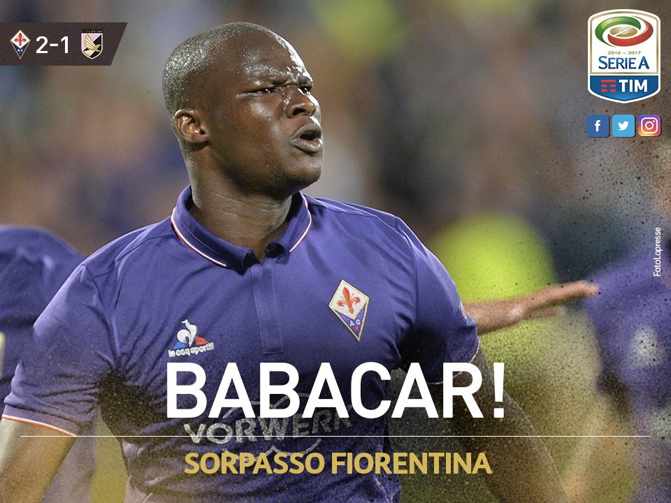 Serie A: Babacar beffa Corini al 93′, Fiorentina-Palermo è 2-1 article-post