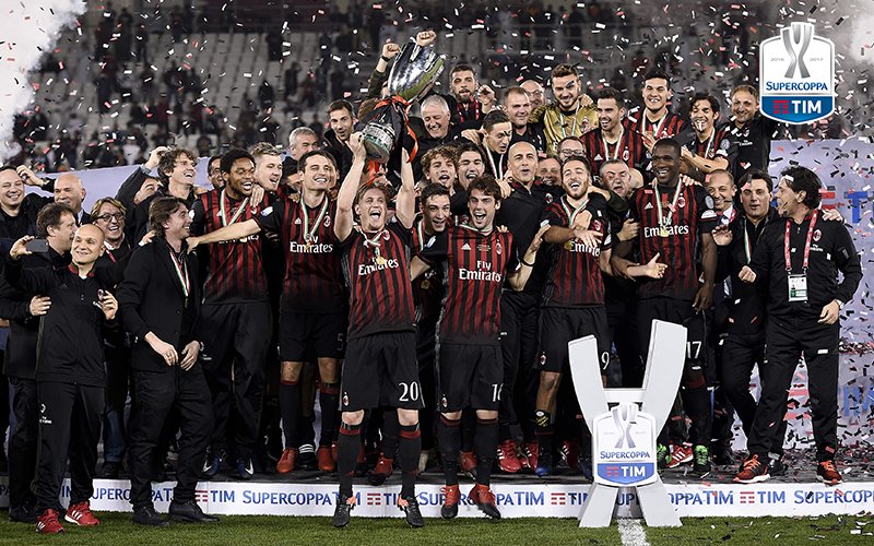 Milan, settima vittoria in Supercoppa, eguagliata la Juve: ecco l’albo d’oro preview