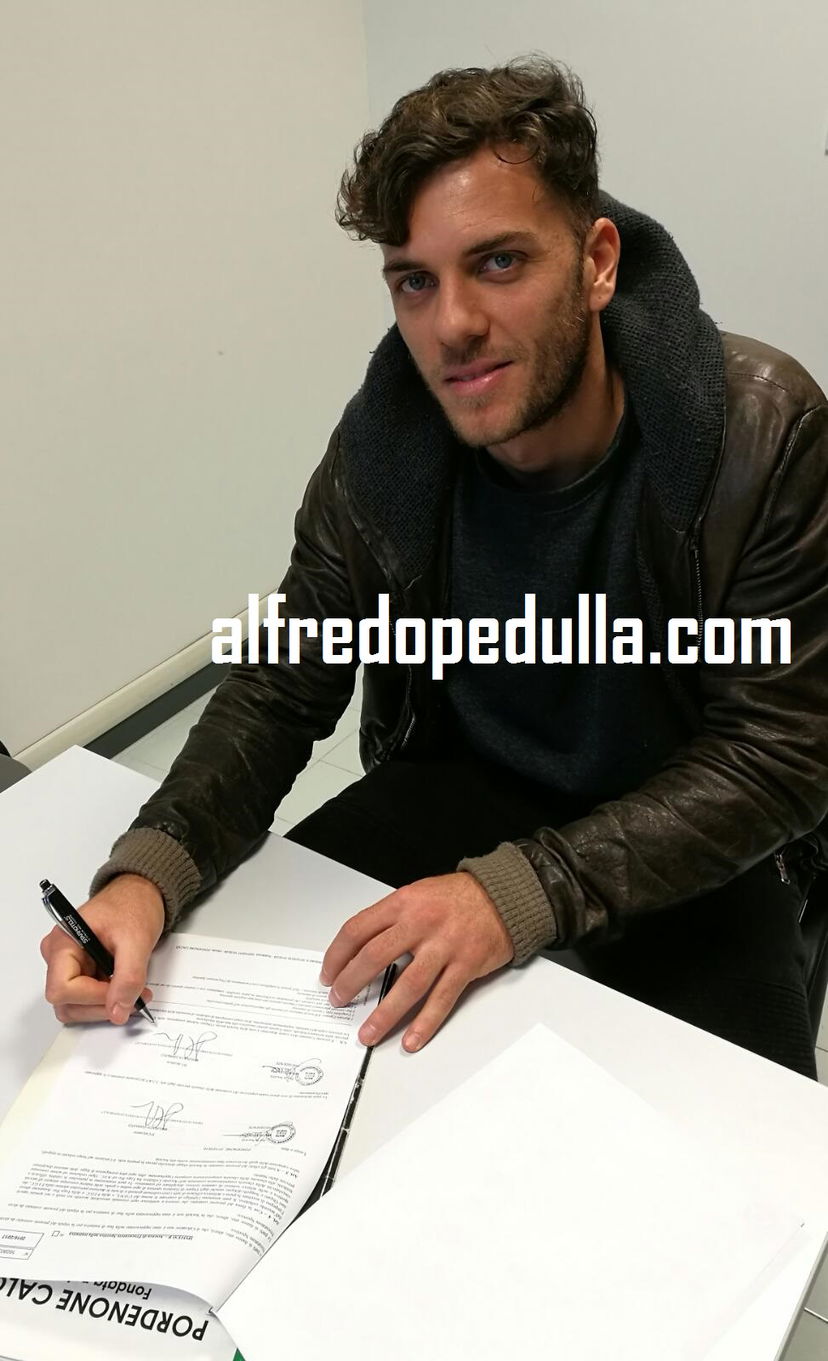 Pordenone-Misuraca, rinnovo fino al 2019. Le foto della firma preview