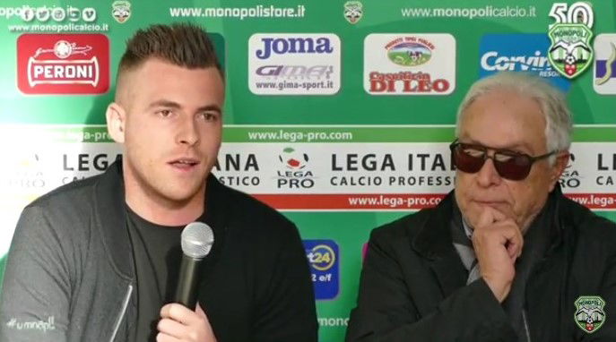 Nadarevic riparte da Monopoli: “Contento della scelta” preview