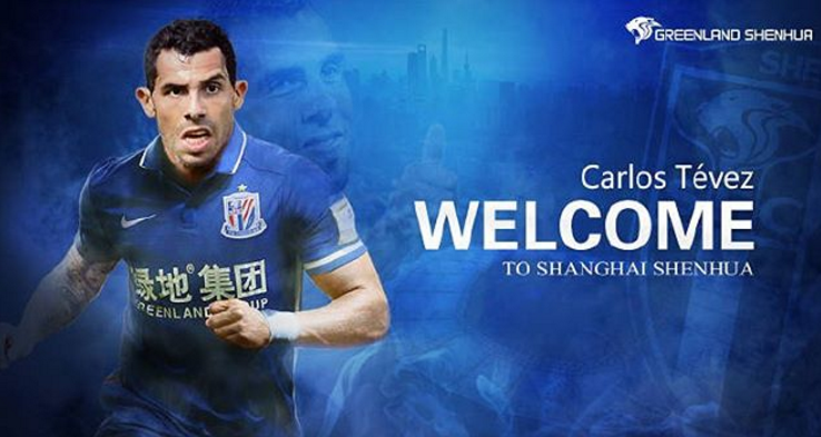 Ufficiale: Tevez sbarca in Cina, l’attaccante firma con lo Shanghai Shenhua preview