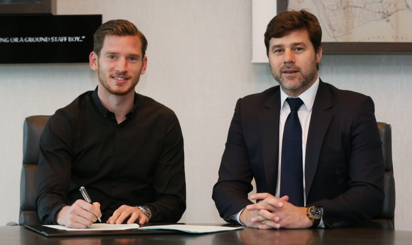 Ufficiale: Tottenham, rinnovo fino al 2019 per Vertonghen preview