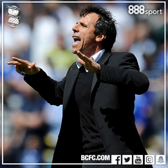 Ufficiale: Birmingham City, il nuovo tecnico è Zola preview