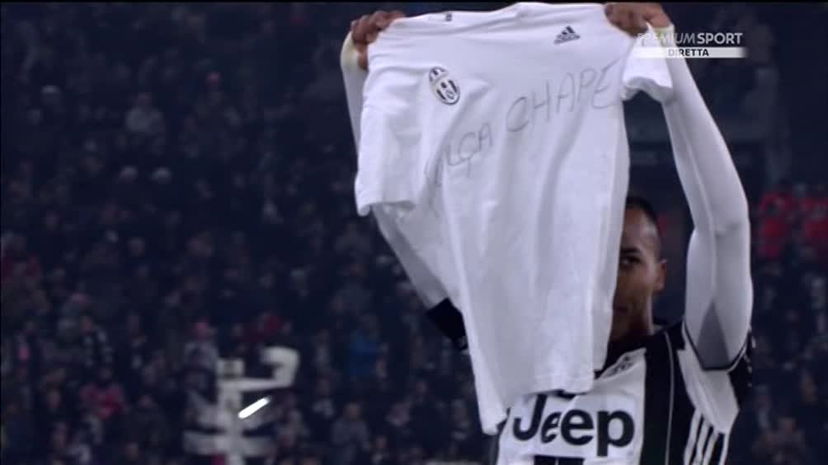 Chapecoense nel cuore: Alex Sandro, gol e dedica preview