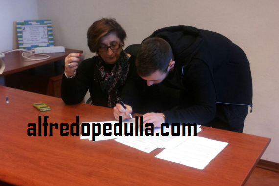 Siena-Campagnacci, ecco la foto della firma preview