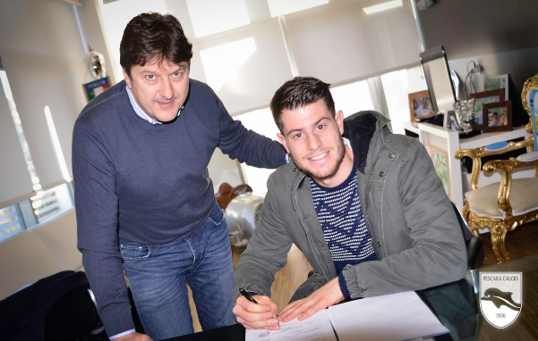 Ora è anche ufficiale: Pescara, preso Alberto Cerri. La foto della firma preview