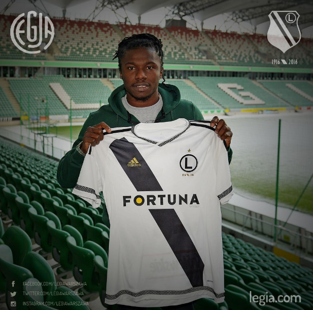 Ufficiale: Legia Varsavia, preso l’attaccante Daniel Chima Chukwu preview
