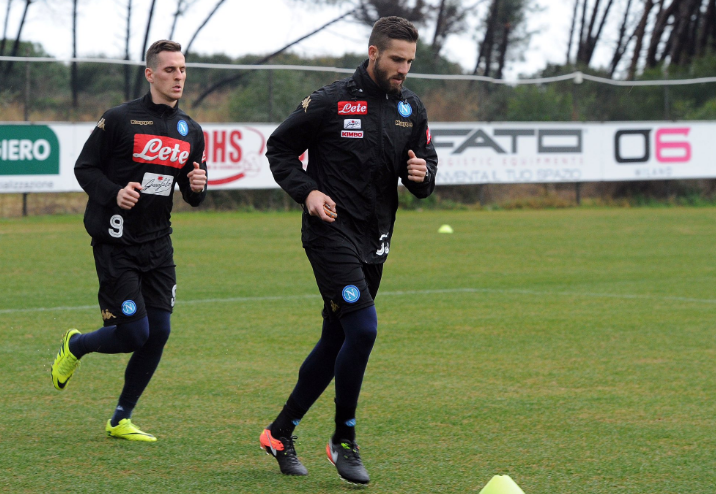 Napoli, Pavoletti e Milik insieme in campo preview