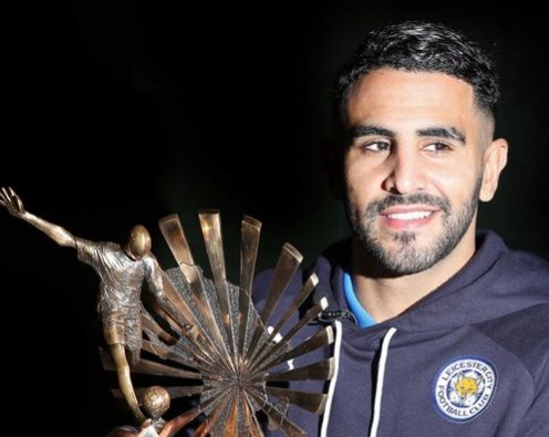 Riyad Mahrez miglior giocatore africano del 2016 preview