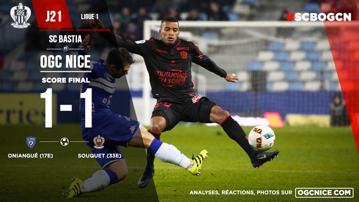 Ligue 1: il Bastia ferma il Nizza. E ora il Monaco può isolarsi in vetta preview