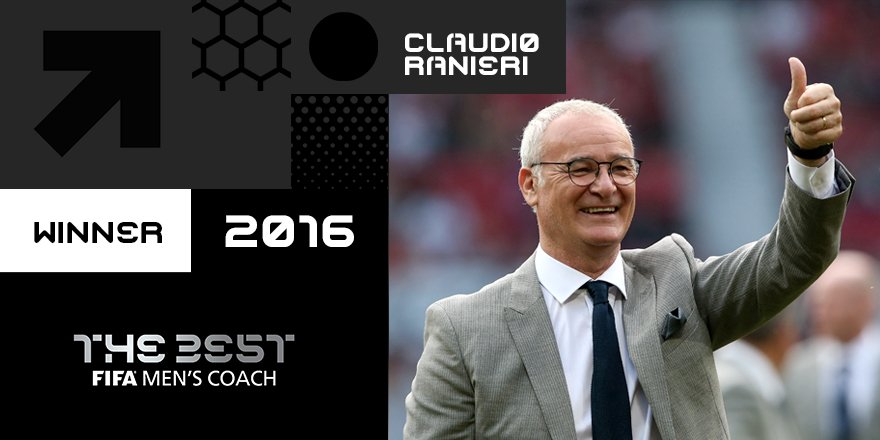 Allenatore Dell anno Fifa Vince Claudio Ranieri Alfredo Pedull 