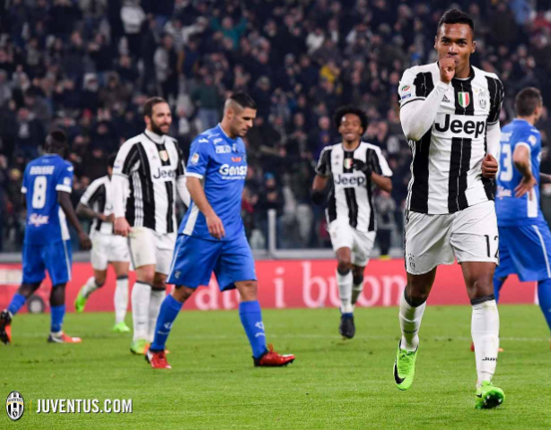 Alex Sandro Juventus Twitter