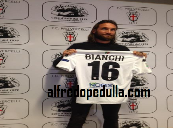 Pro Vercelli, Bianchi ha scelto la maglia numero 16 preview