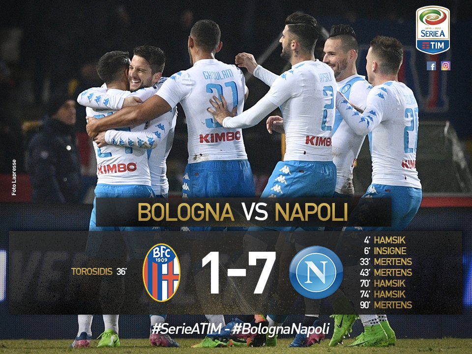 Settebello Napoli a Bologna: Hamsik e Mertens tre a testa! article-post