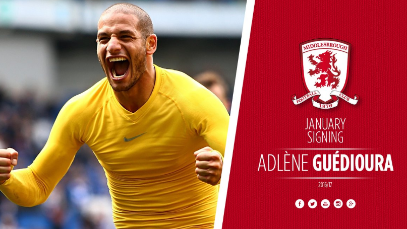Ufficiale: Middlesbrough, arriva Guedioura dal Watford preview
