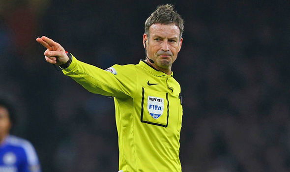 Mark Clattenburg Daily Express