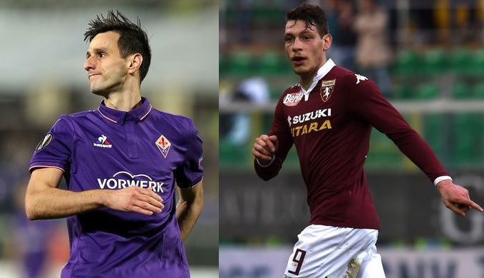 Fiorentina-Torino è Kalinic contro Belotti: “9” da copertina a confronto article-post
