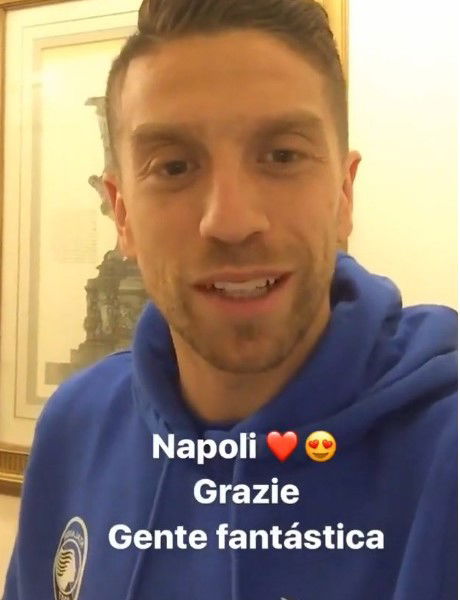 Napoli omaggia il Papu Gomez. E lui: “Gente fantastica, grazie per i regali” preview