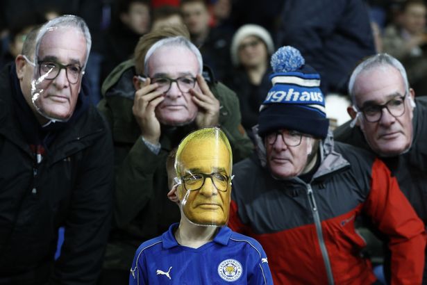 Leicester, i tifosi non dimenticano: stasera allo stadio con la maschera di Ranieri preview