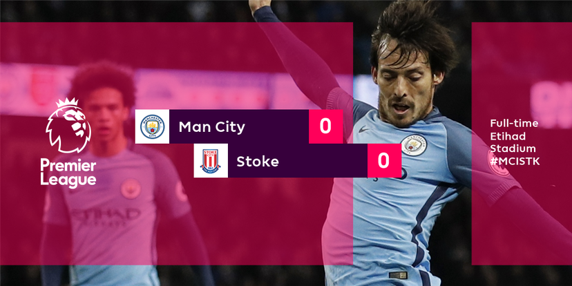 Premier League: il Manchester City sbatte contro lo Stoke, Conte resta a +10 preview