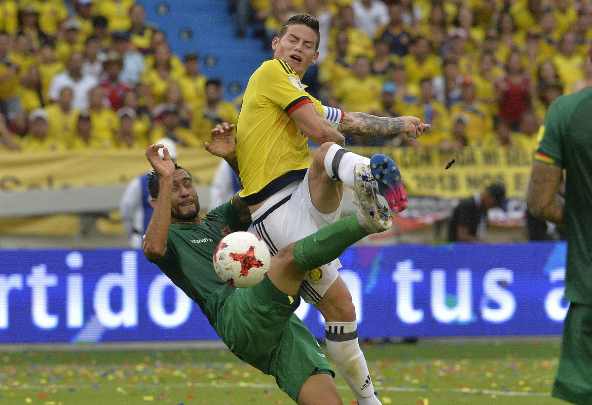 Qualificazioni mondiali: Colombia-Bolivia 1-0, decide James Rodriguez article-post