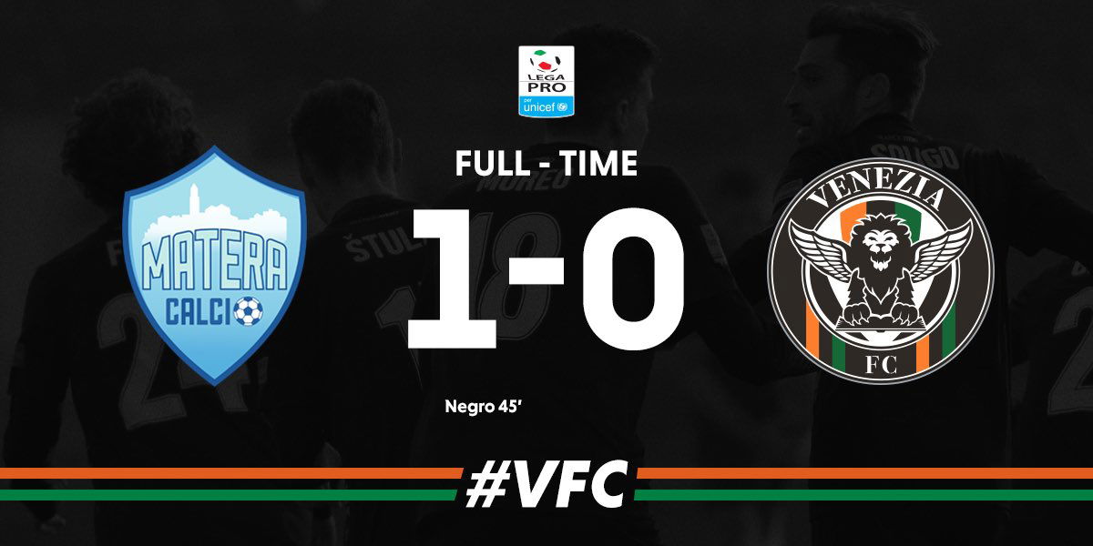 Coppa Italia Lega Pro: il Matera supera di misura il Venezia nella finale d’andata article-post