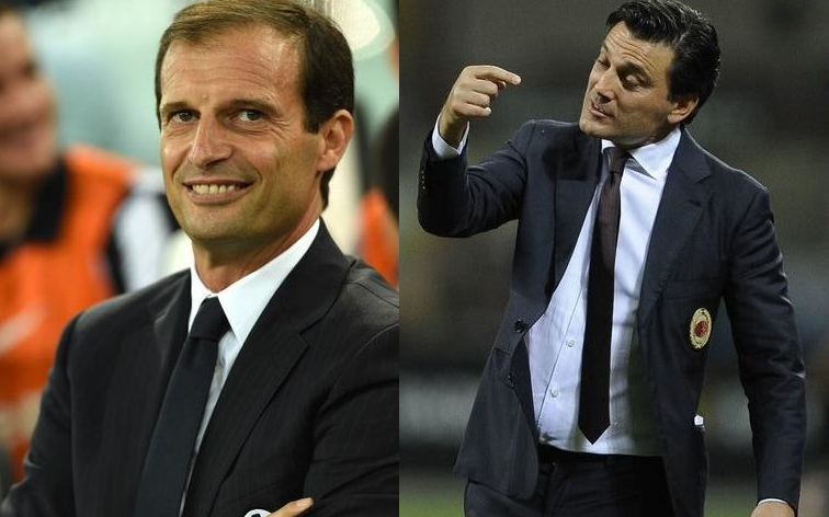 Qui Allegri, a voi Montella: godiamoci l’ultimo incrocio preview