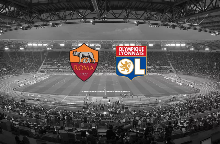 Roma Lione grafica Roma Twitter