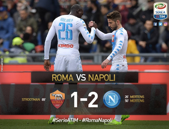 Blitz Napoli: doppio Mertens, Roma a meno due preview