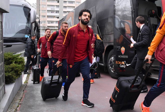 La Roma atterra a Lione. Ecco la foto preview