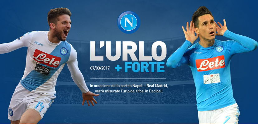 Napoli-Real, un rilevatore di decibel misurerà l’urlo “Champions” al San Paolo. Il comunicato preview